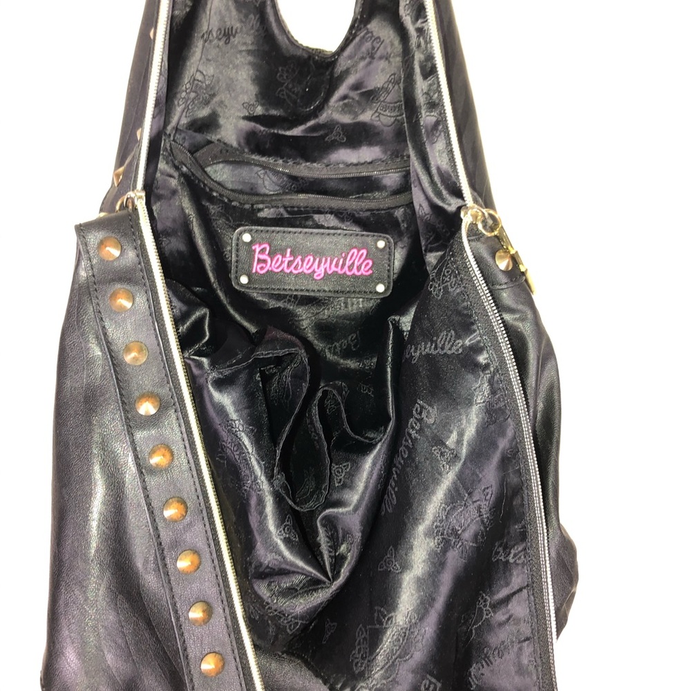 Betseyville Rocket Hobo bag studs well loved - Picture 14 of 15